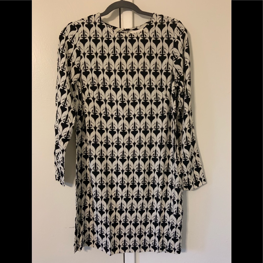 H&M Greyhound Print Tunic Dress